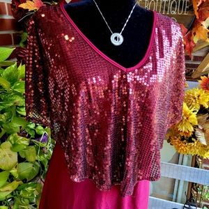 Prettyguide Casual Sequin Tunic